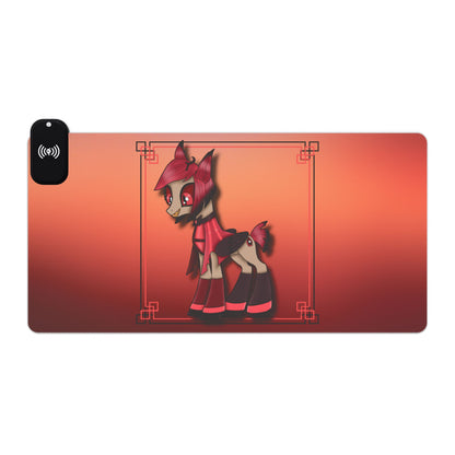 Pony Alastor LED Gaming Mouse Pad