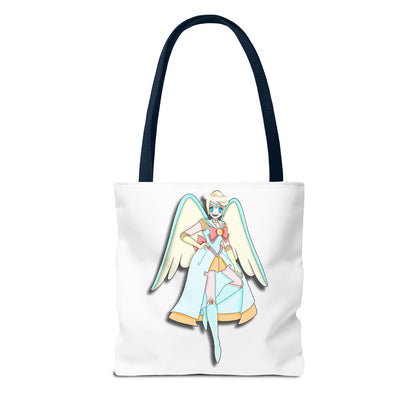 Space Warrior Saint Peter Tote Bag