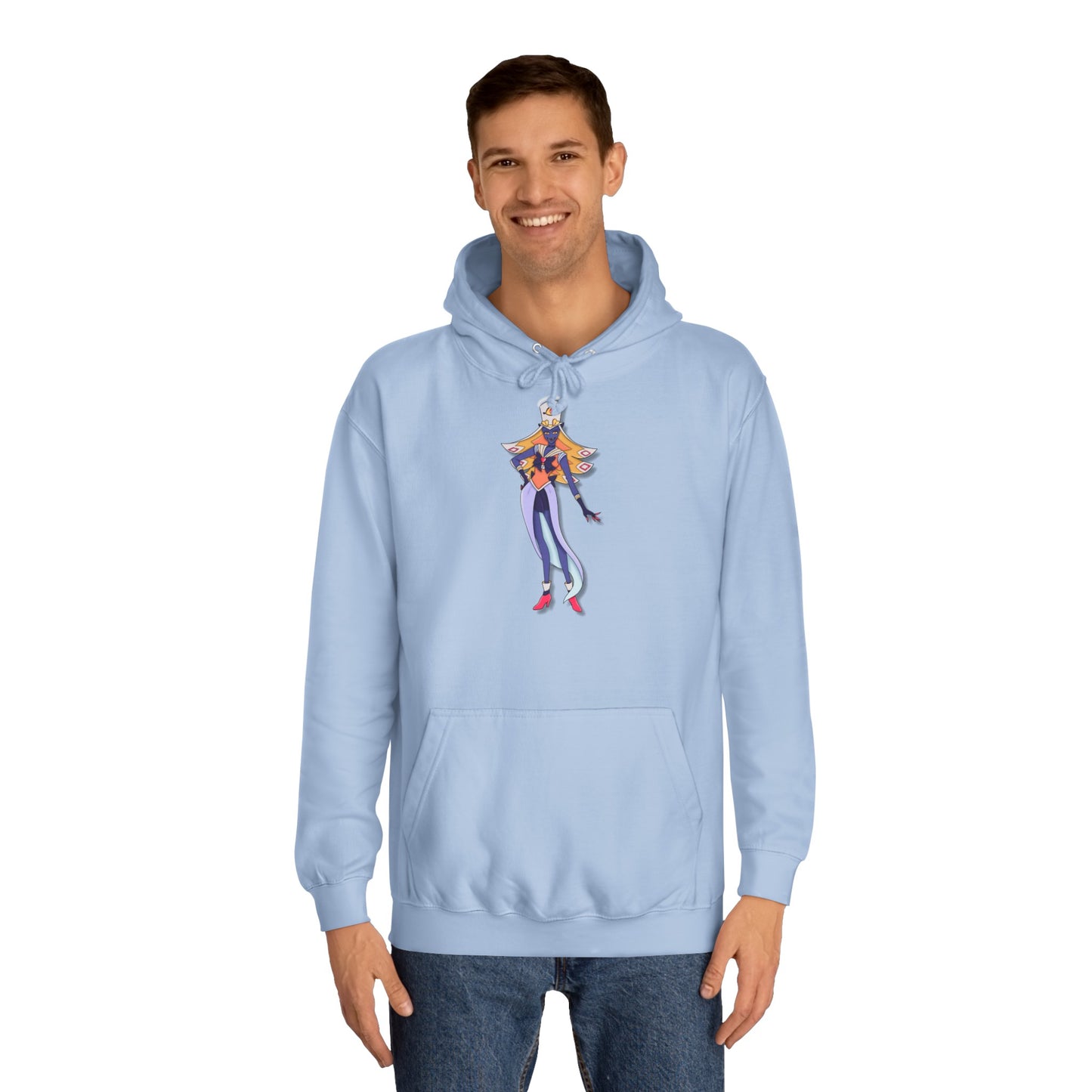 Space Warrior Sir Pentious College Hoodie