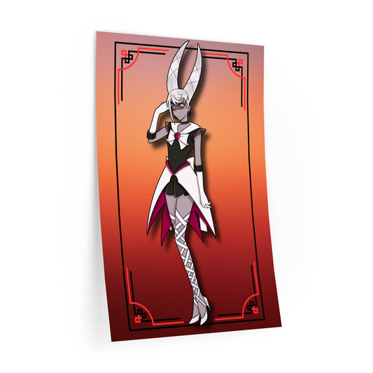 Space Warrior Carmilla Wall Decals