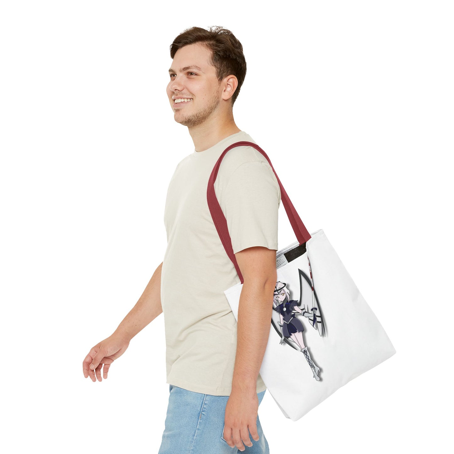 Space Warrior Lute Tote Bag (AOP)