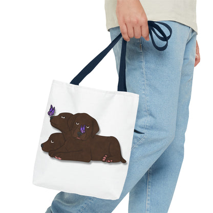 Cerberus Puppy Tote Bag