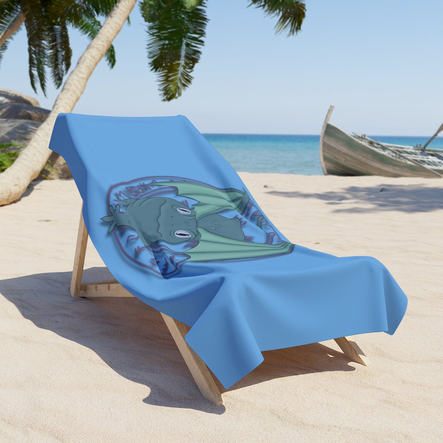 Baby Dragon Beach Towel