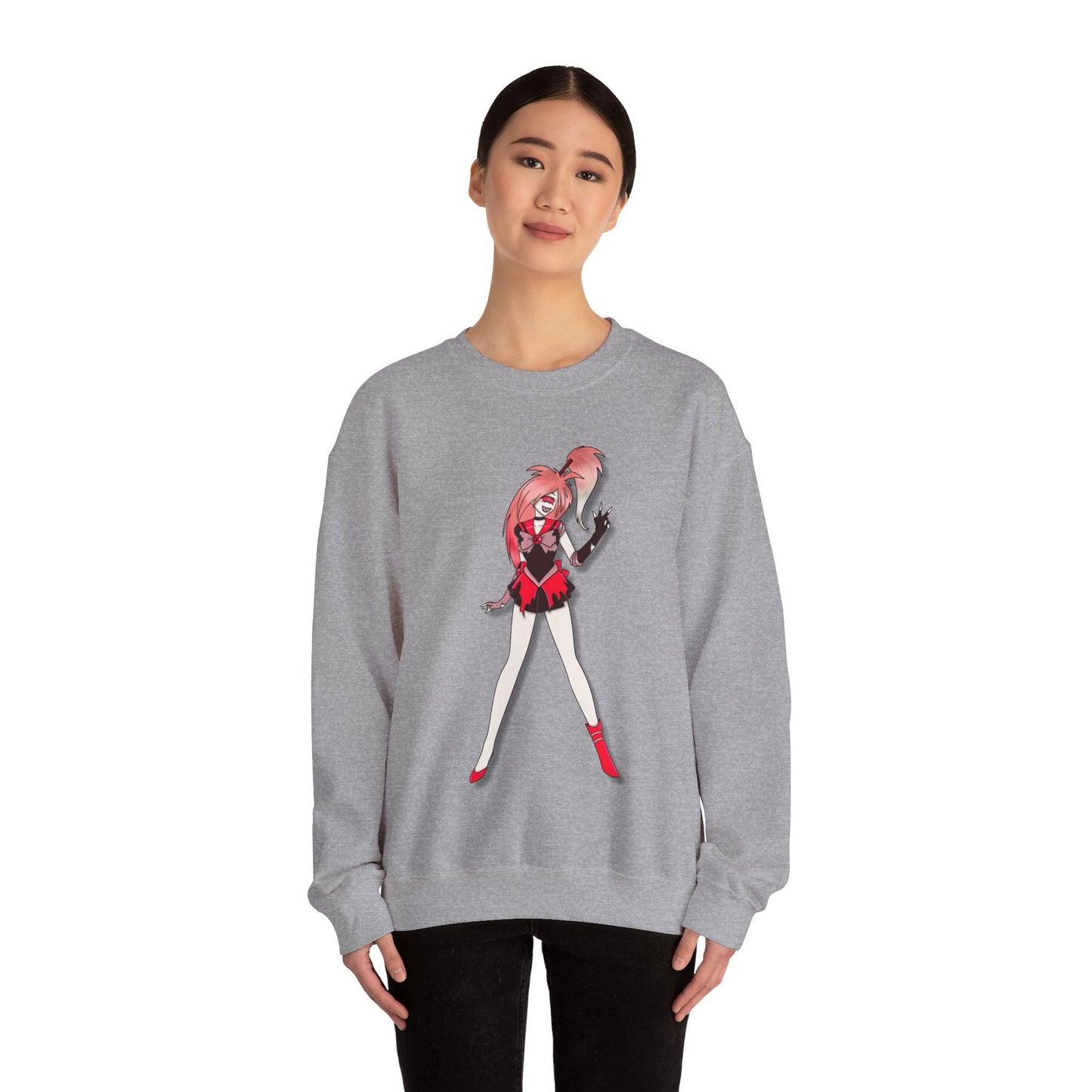 Space Warrior Cherri Bomb Heavy Blend™ Crewneck Sweatshirt