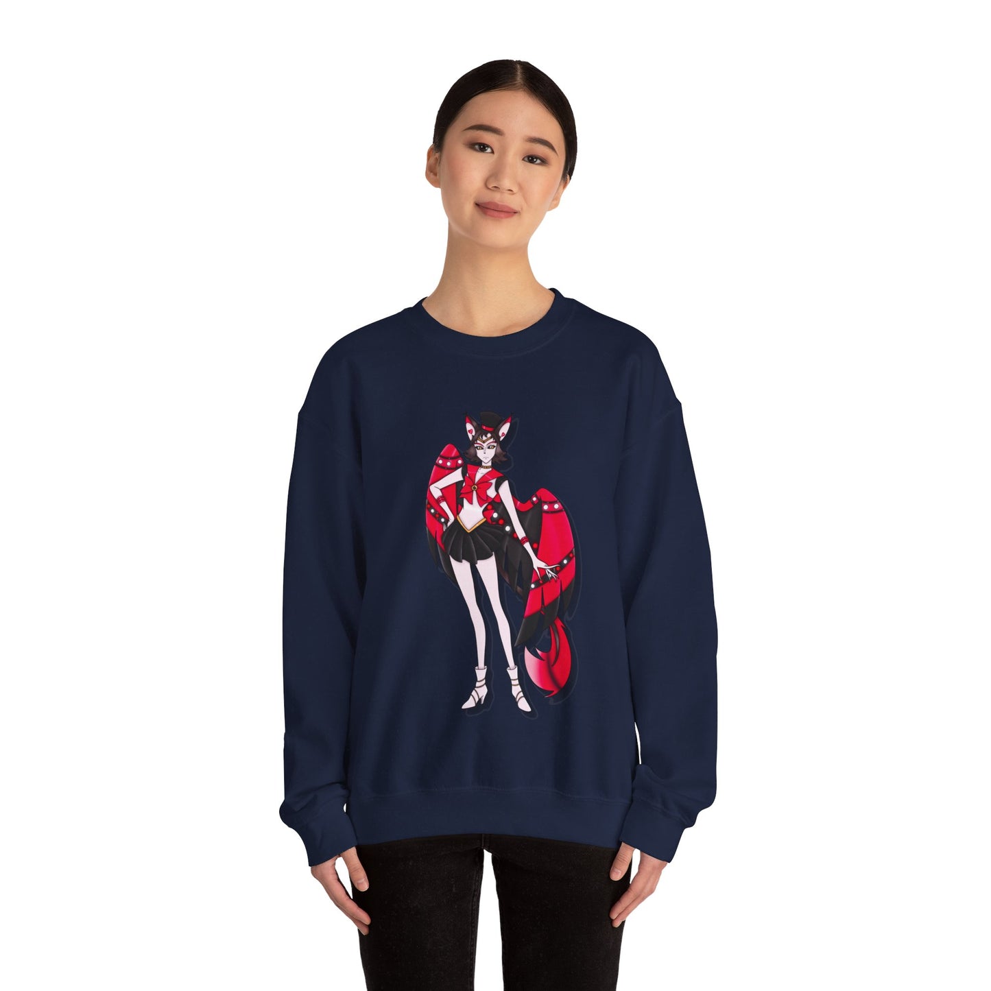 Space Warrior Husk Heavy Blend™ Crewneck Sweatshirt