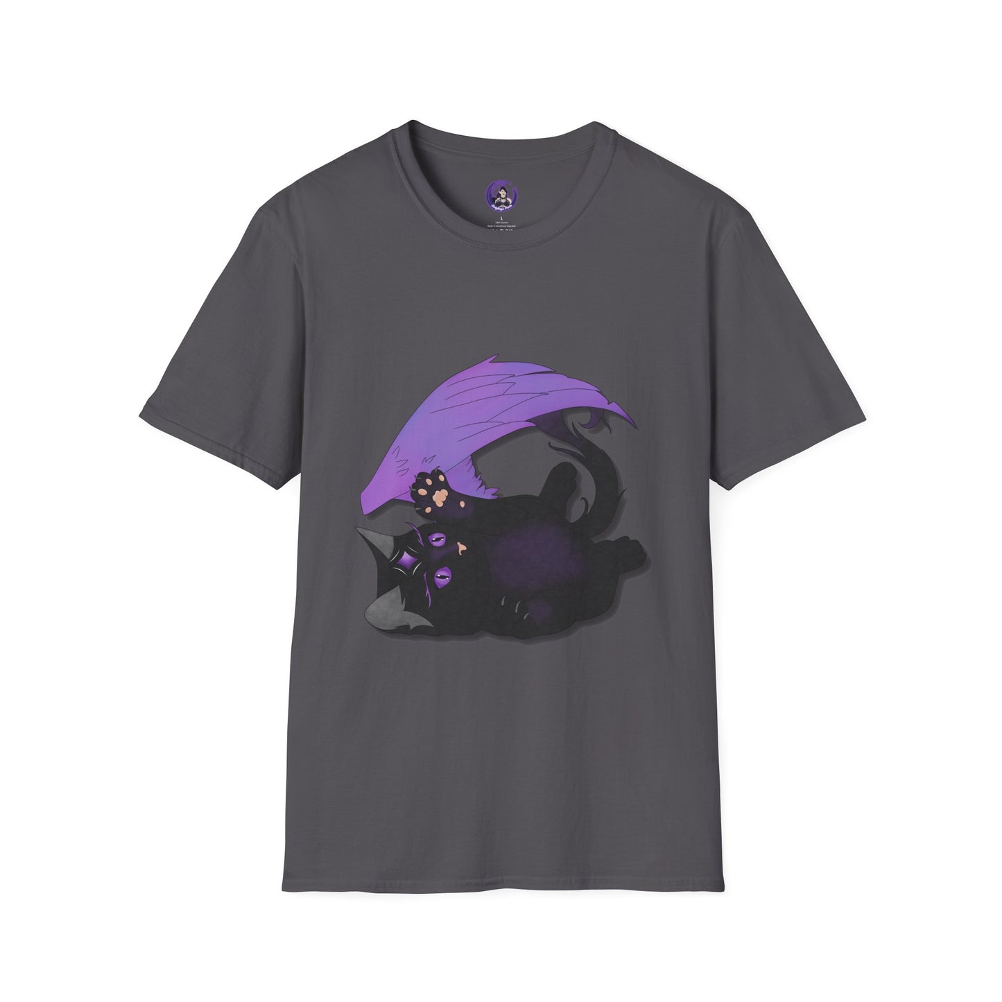 Winged Kitten Unisex Softstyle T-Shirt