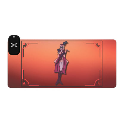 Space Warrior Susan LED Gaming Mouse Pad