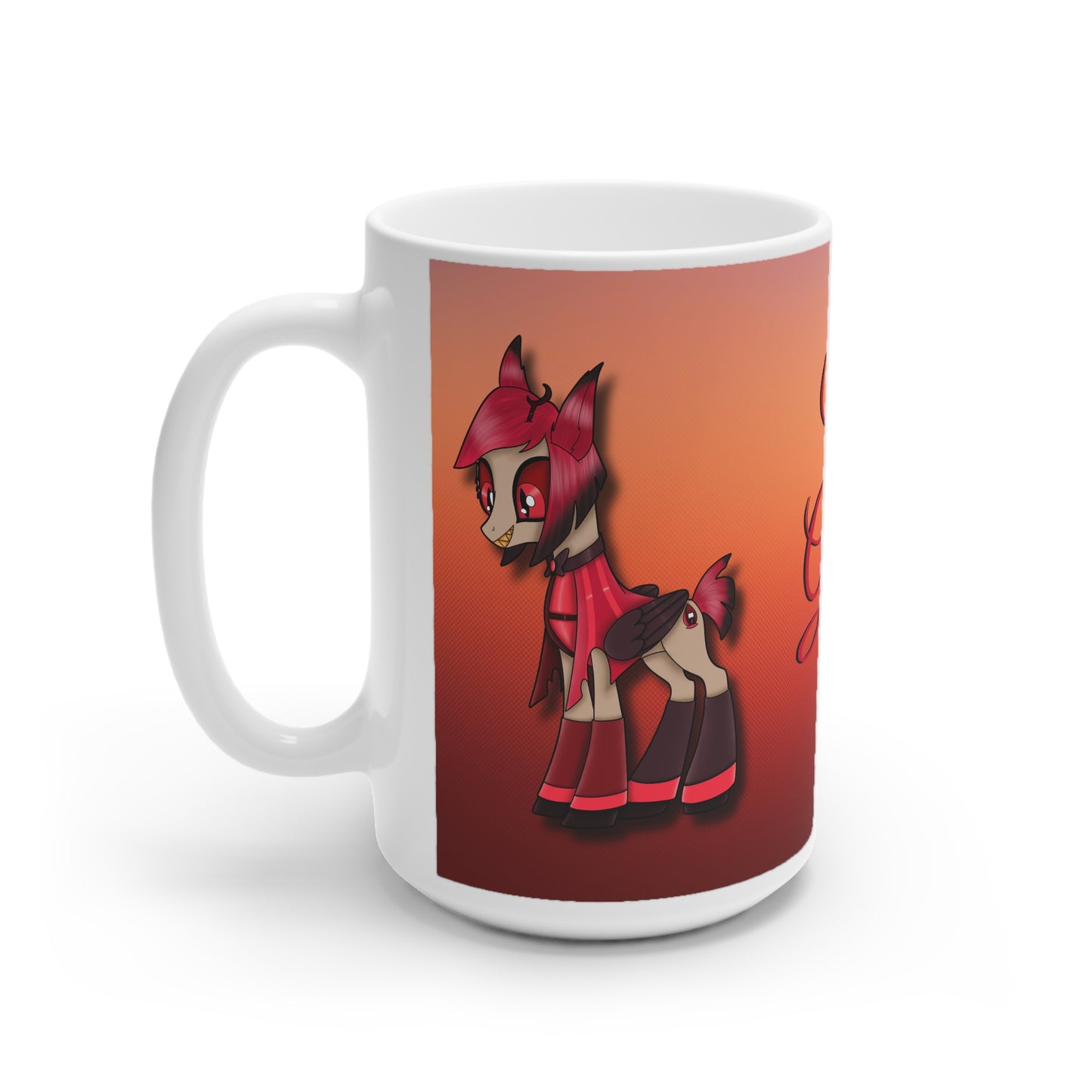 Pony Alastor White Ceramic Mug