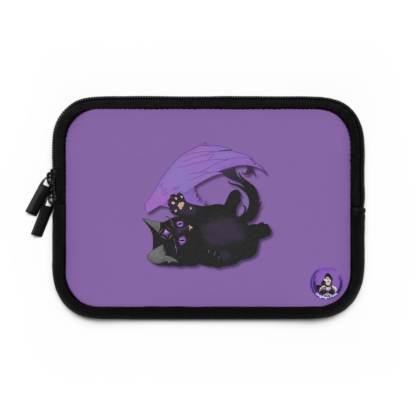 Winged Kitten Laptop Sleeve