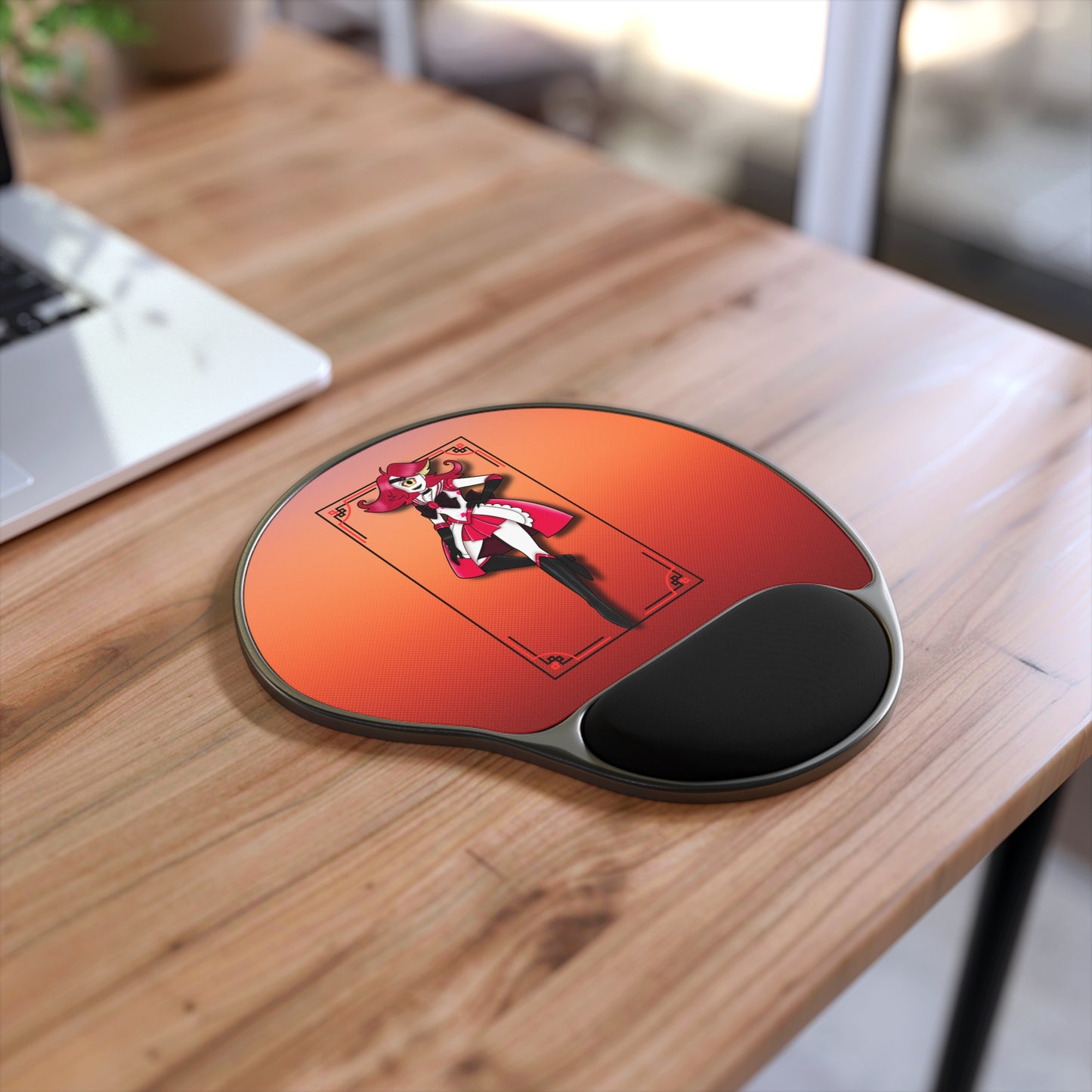 Space Warrior Niffty Mouse Pad With Wrist Rest