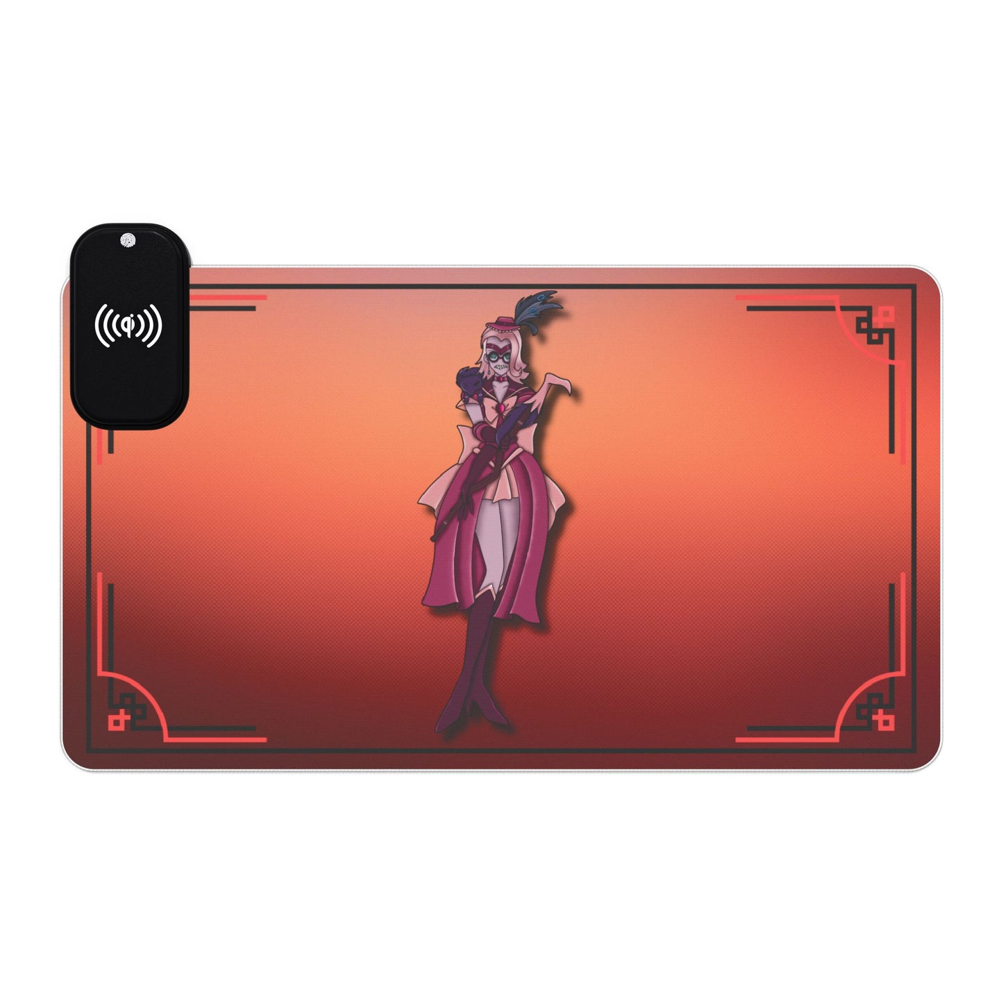 Space Warrior Susan LED Gaming Mouse Pad