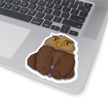 Owlbear Cub Kiss-Cut Stickers