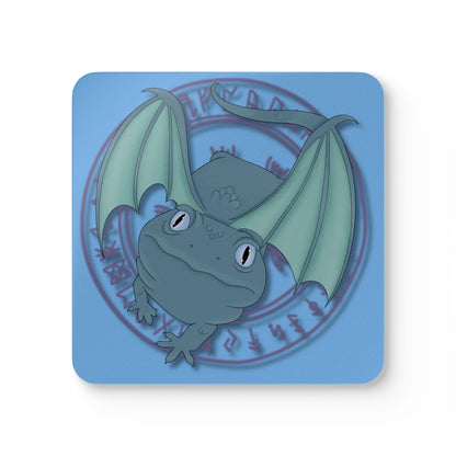 Baby Dragon Corkwood Coaster Set