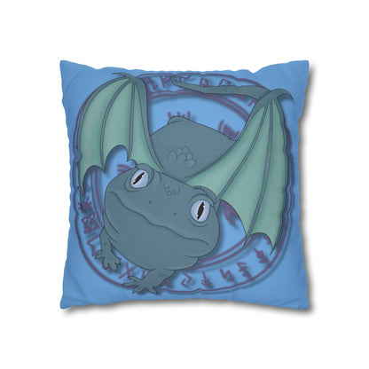 Baby Dragon Spun Polyester Square Pillowcase