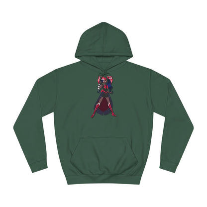 Space Warrior Velvette College Hoodie