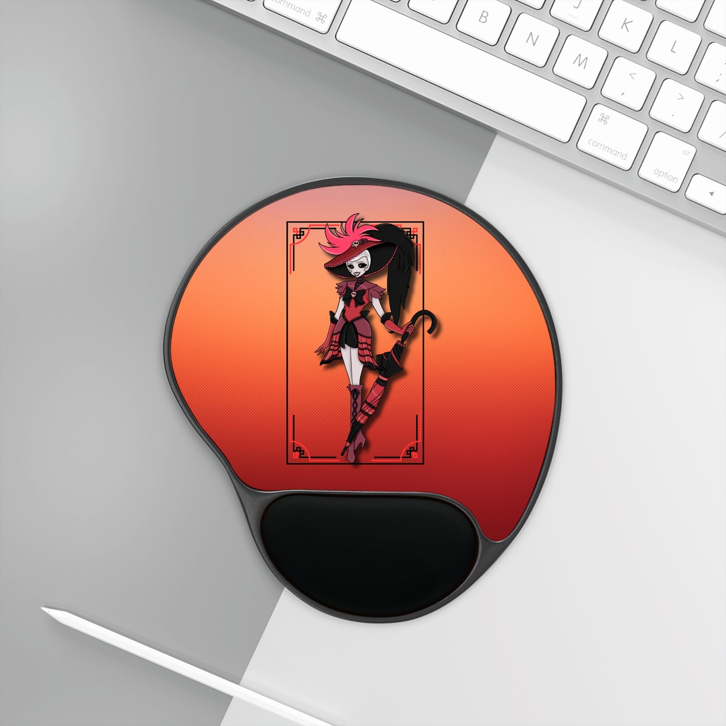 Space Warrior Rosie Mouse Pad With Wrist Rest