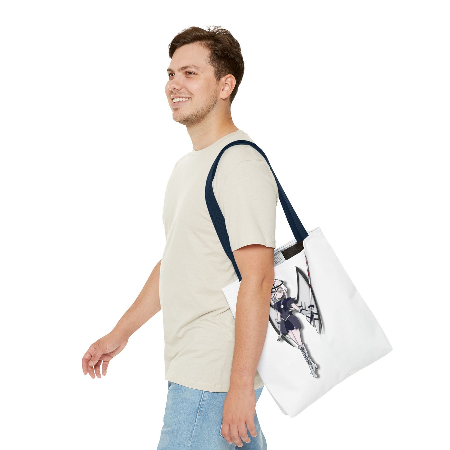 Space Warrior Lute Tote Bag (AOP)