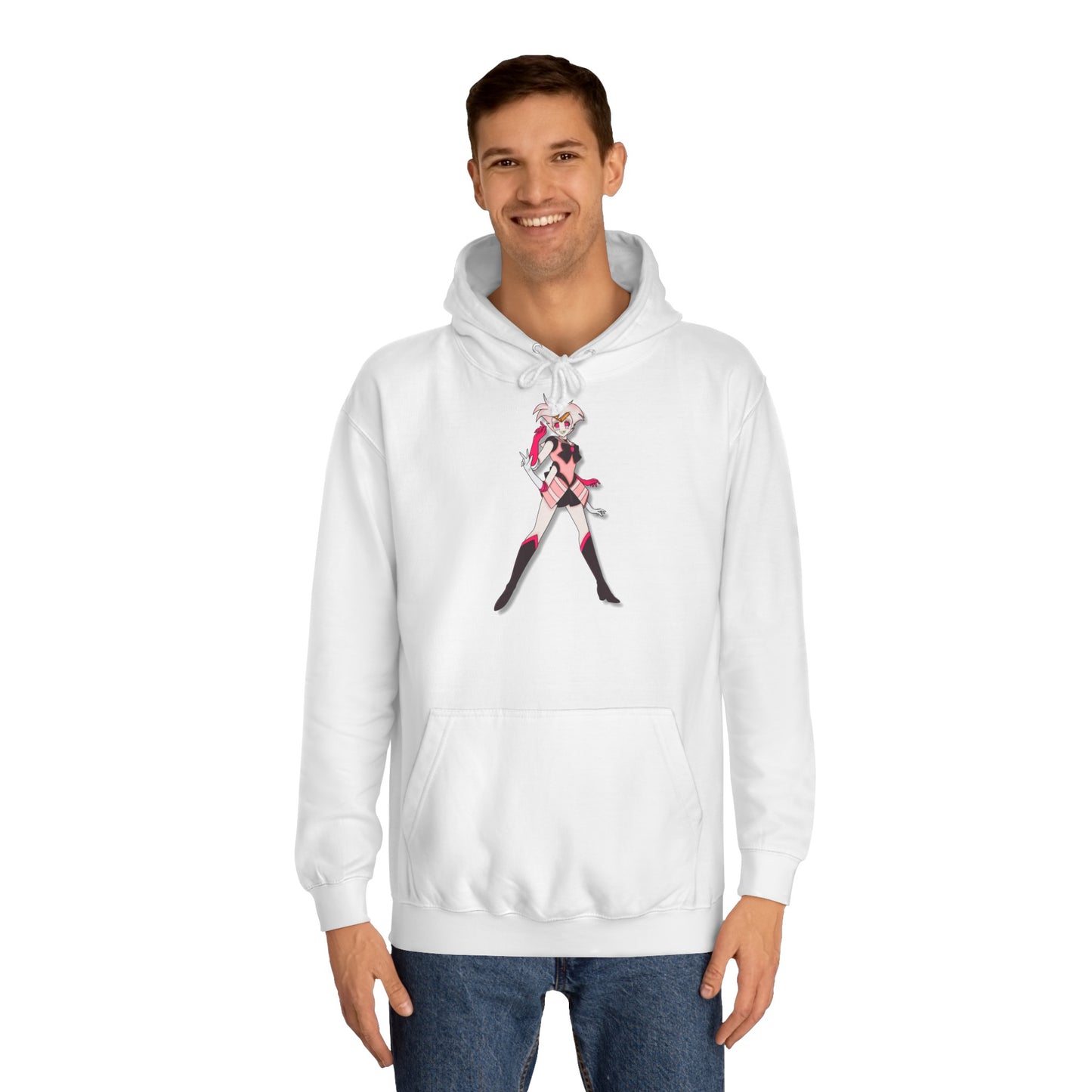 Space Warrior Angel Dust College Hoodie