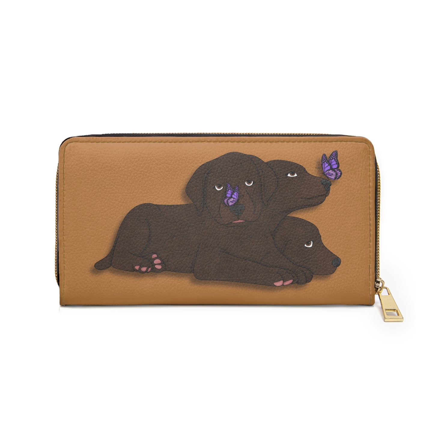 Cerberus Puppy Zipper Wallet