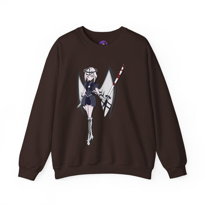 Space Warrior Lute Heavy Blend™ Crewneck Sweatshirt