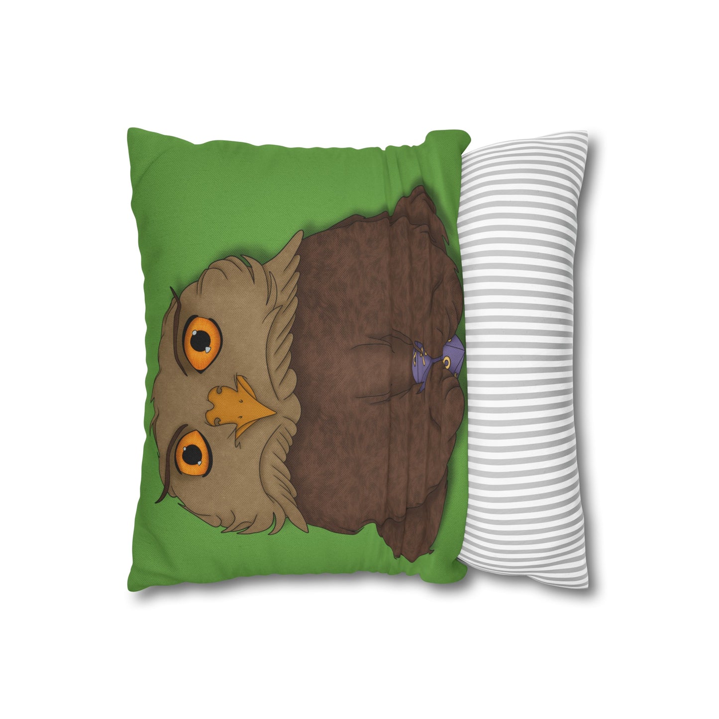 Owlbear Cub Spun Polyester Square Pillowcase