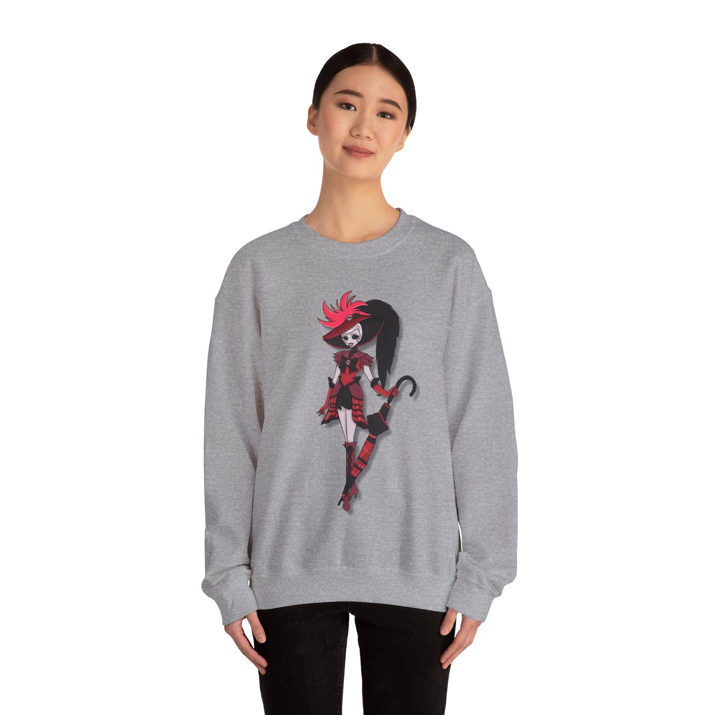 Space Warrior Rosie Heavy Blend™ Crewneck Sweatshirt