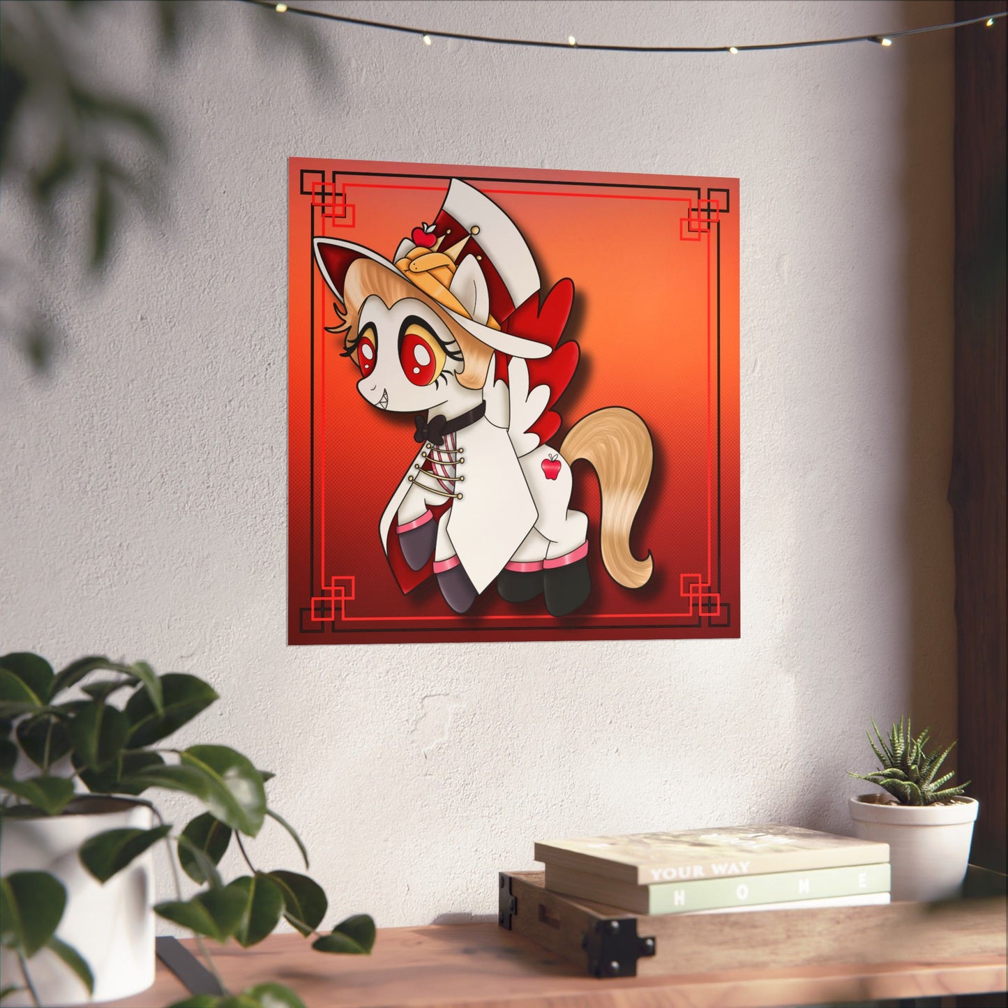 Pony Lucifer Matte Vertical Posters