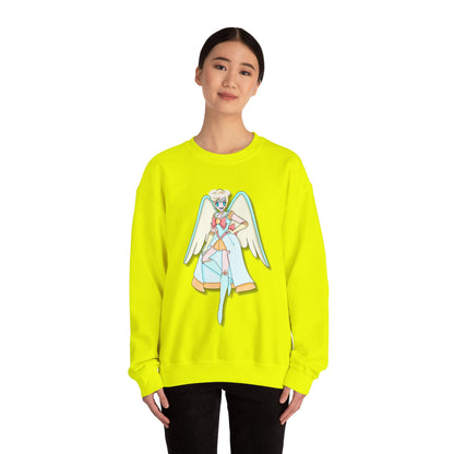 Space Warrior Saint Peter Heavy Blend™ Crewneck Sweatshirt