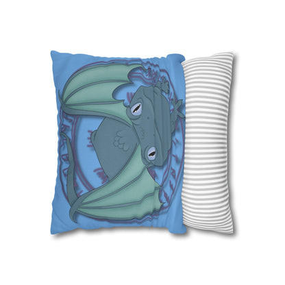 Baby Dragon Spun Polyester Square Pillowcase