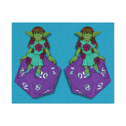 Goblin on a d20 Jigsaw Puzzle