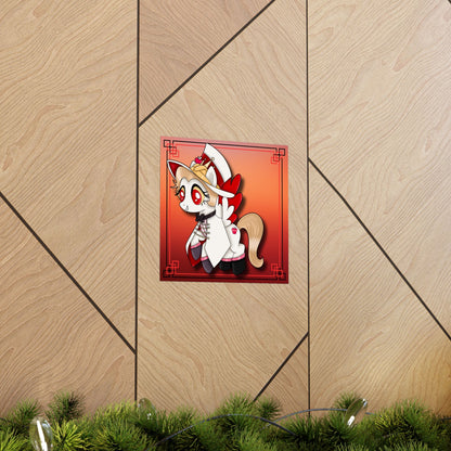 Pony Lucifer Matte Vertical Posters