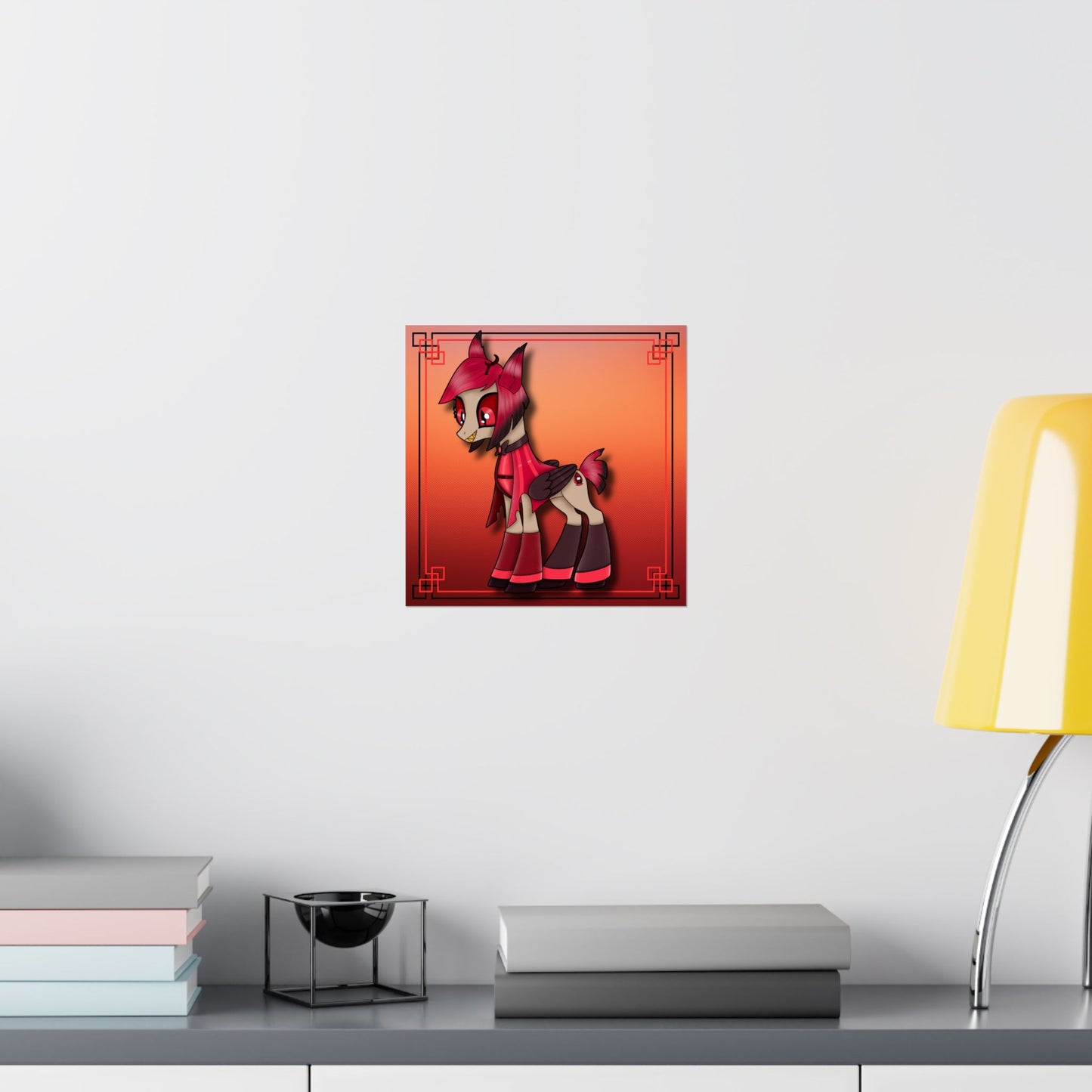 Pony Alastor Matte Vertical Posters