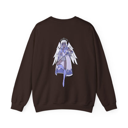 Space Warrior Emily Heavy Blend™ Crewneck Sweatshirt