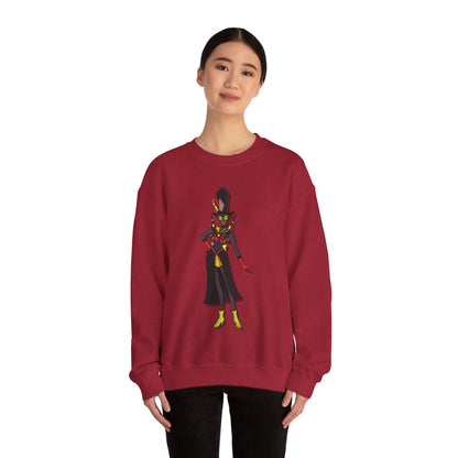 Space Warrior Zestial Heavy Blend™ Crewneck Sweatshirt