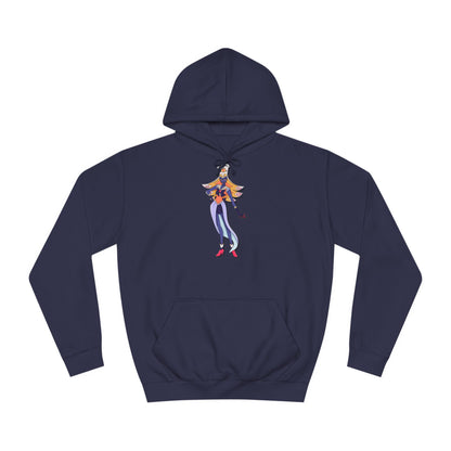 Space Warrior Sir Pentious College Hoodie