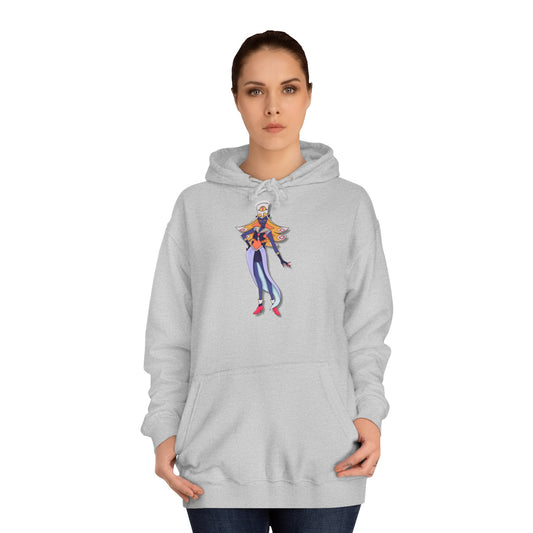 Space Warrior Sir Pentious College Hoodie