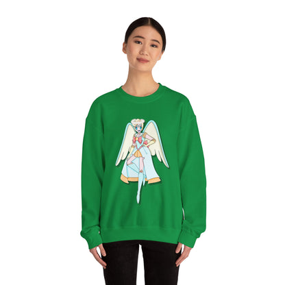 Space Warrior Saint Peter Heavy Blend™ Crewneck Sweatshirt