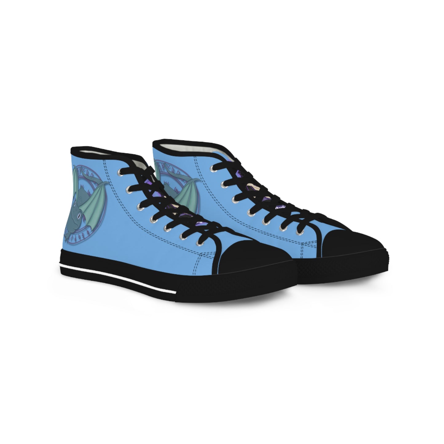 Baby Dragon Men's High Top Sneakers