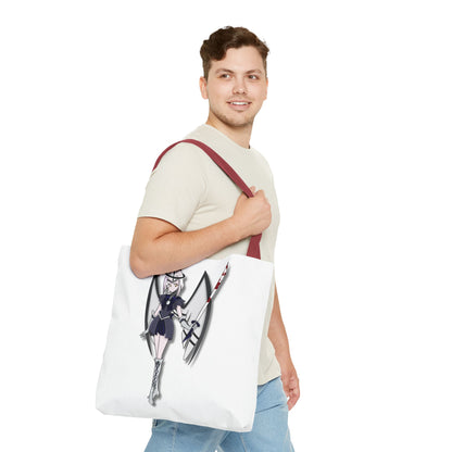 Space Warrior Lute Tote Bag (AOP)