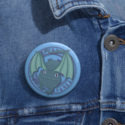 Baby Dragon Pin Buttons