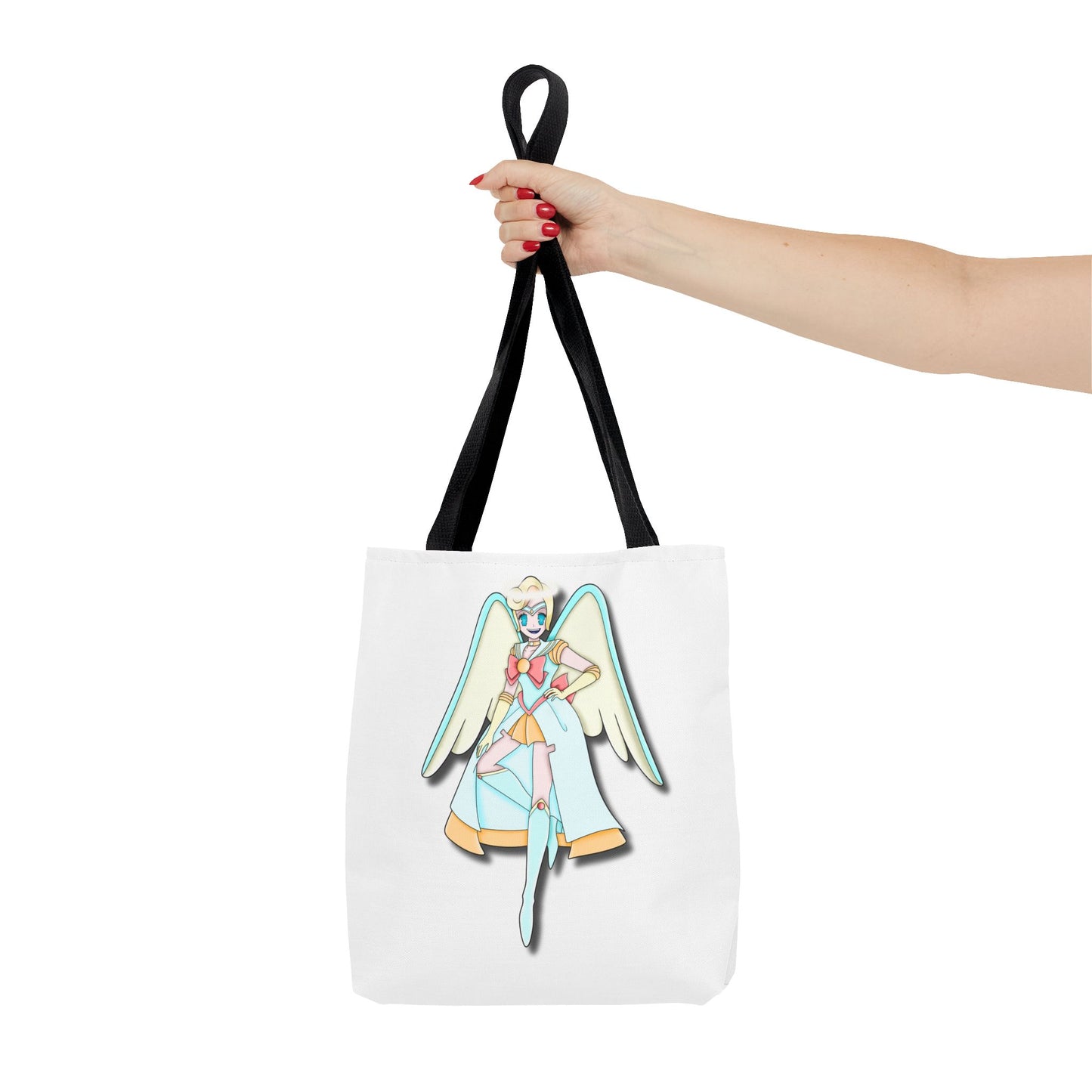 Space Warrior Saint Peter Tote Bag