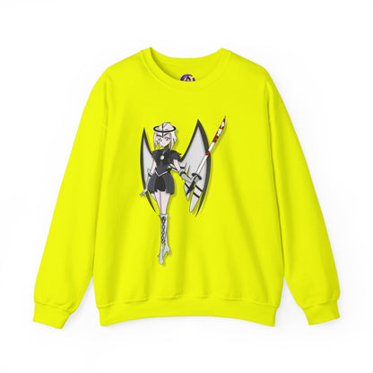 Space Warrior Lute Heavy Blend™ Crewneck Sweatshirt