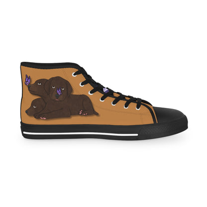 Cerberus Puppy Men's High Top Sneakers