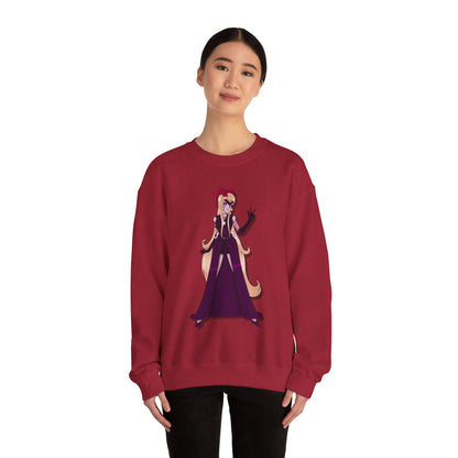 Space Warrior Lilith Heavy Blend™ Crewneck Sweatshirt