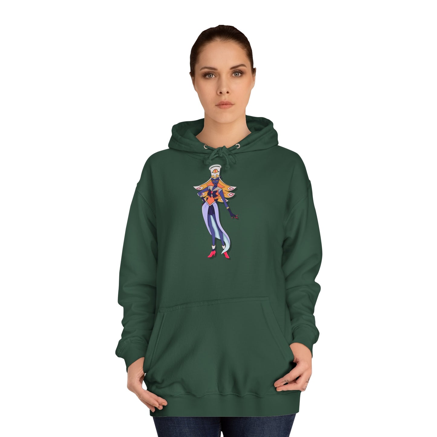 Space Warrior Sir Pentious College Hoodie