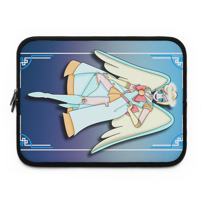 Space Warrior Saint Peter Laptop Sleeve