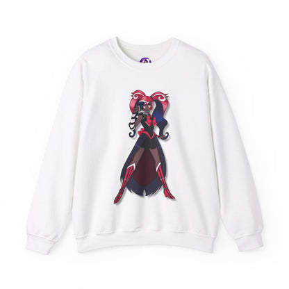 Space Warrior Velvette Heavy Blend™ Crewneck Sweatshirt