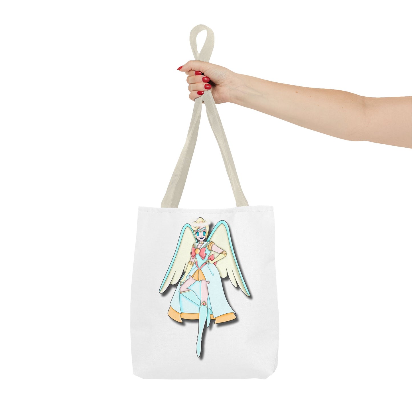 Space Warrior Saint Peter Tote Bag