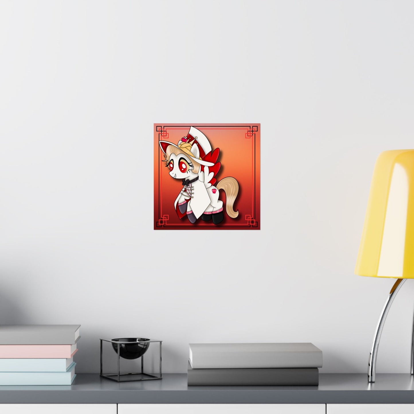 Pony Lucifer Matte Vertical Posters