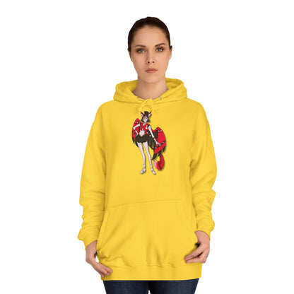 Space Warrior Husk College Hoodie